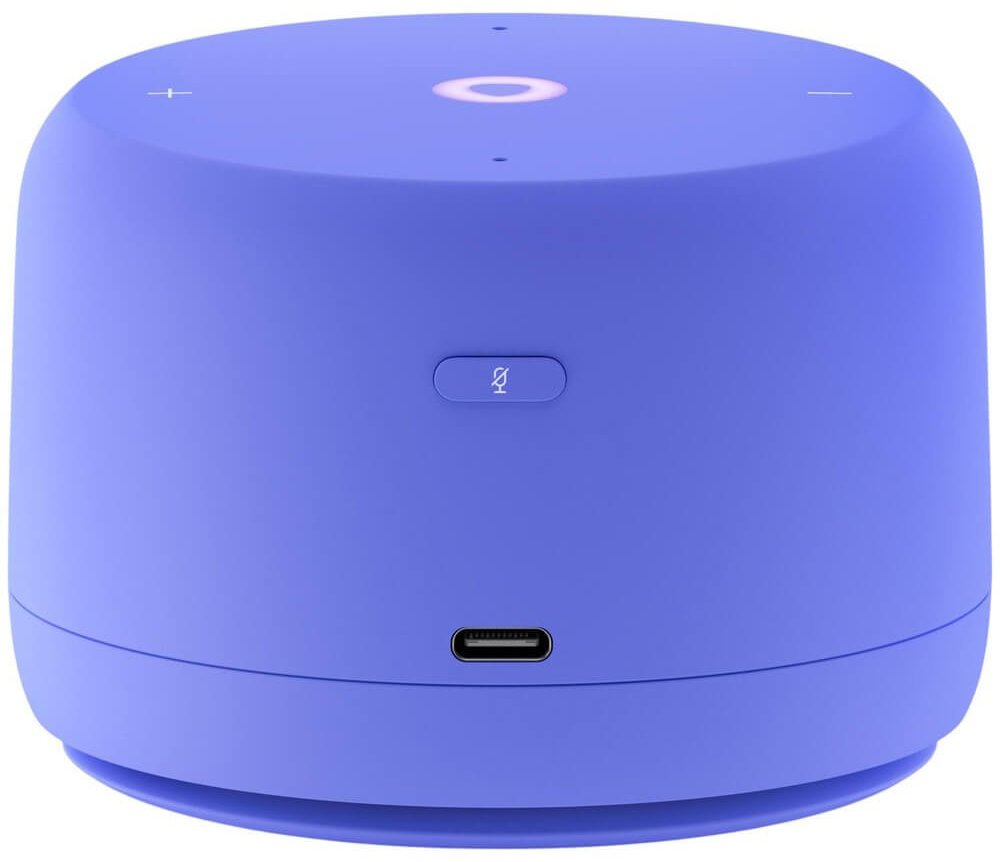 Умная колонка Яндекс Станция Лайт 2 без часов фиолетовый YNDX-00028VIO